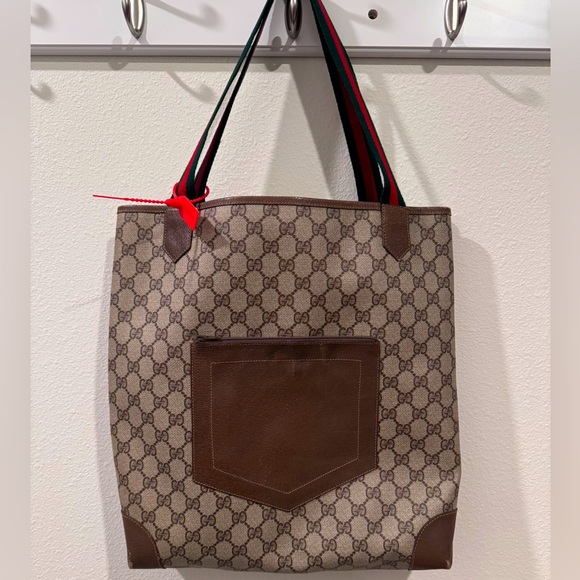 Gucci Supreme Web Tote - Picture 1 of 11